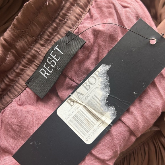 New - Reset - Mauve Ruffled Dress - Picture 3 of 6